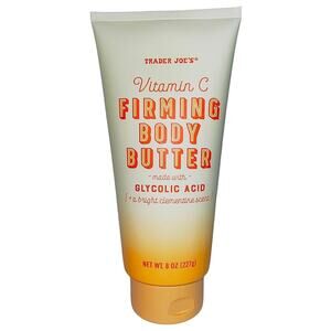 Trader Joe’s Vitamin C Firming Body Butter Lotion with Glycolic Acid 8 oz — NEW!